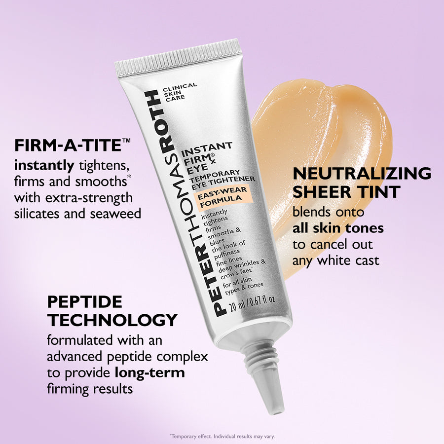 INSTANT  FIRMX EYE TEMPORARY EYE TIGHTENER EASY-WEAR FORMULA