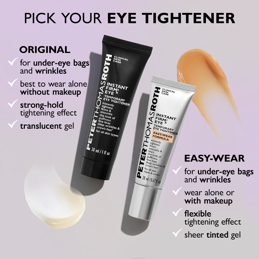 INSTANT  FIRMX EYE TEMPORARY EYE TIGHTENER EASY-WEAR FORMULA