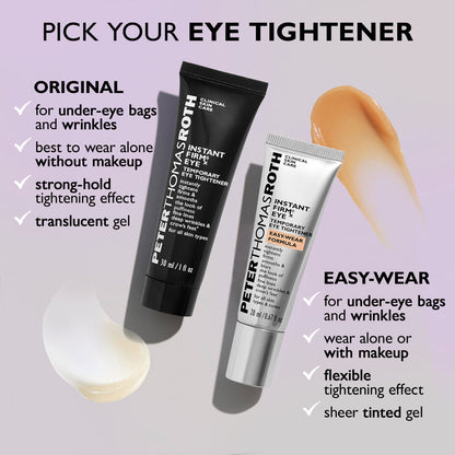 INSTANT  FIRMX EYE TEMPORARY EYE TIGHTENER EASY-WEAR FORMULA